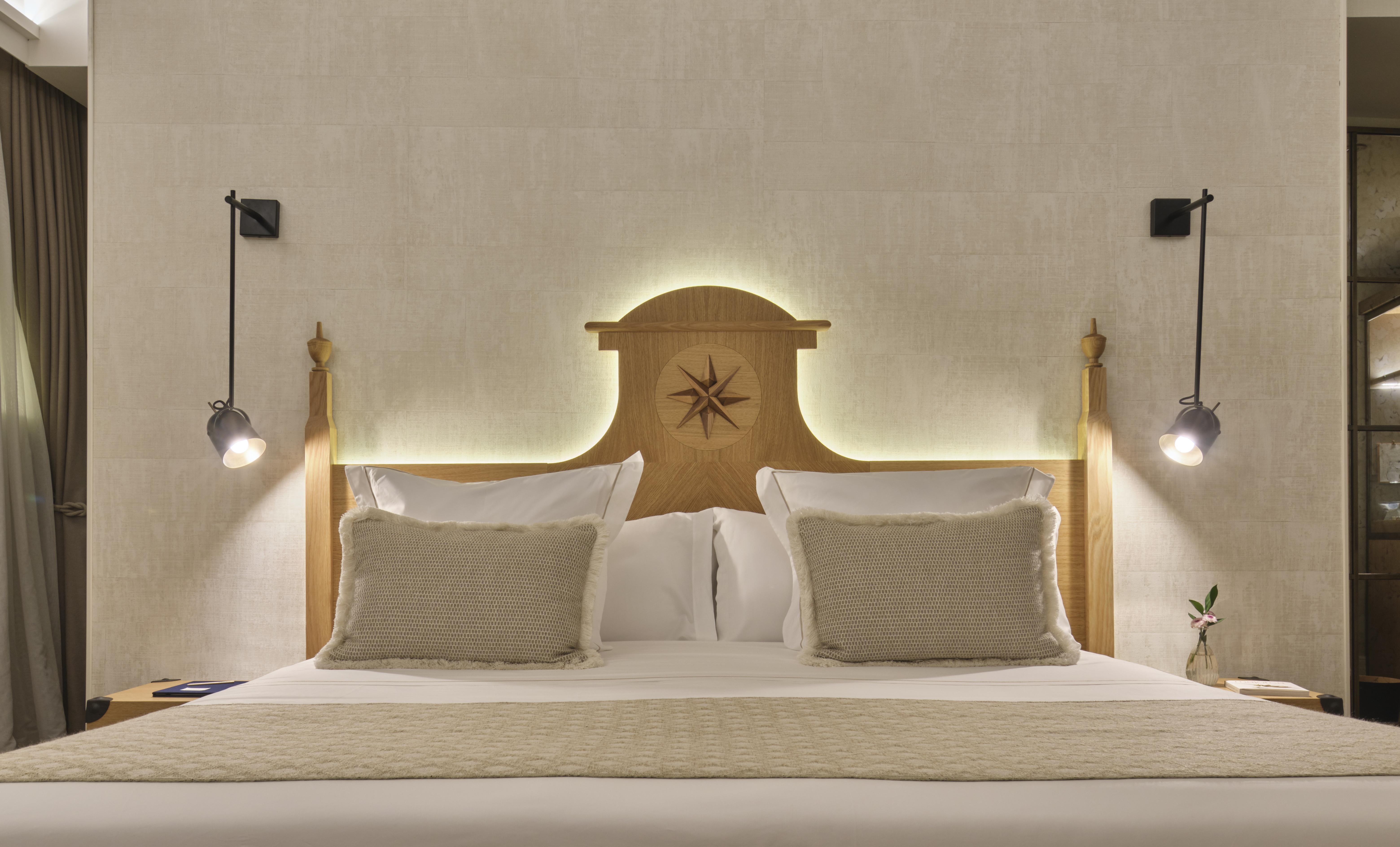 Hotel Antigua Palma - Casa Noble Εξωτερικό φωτογραφία A bed with a headboard
