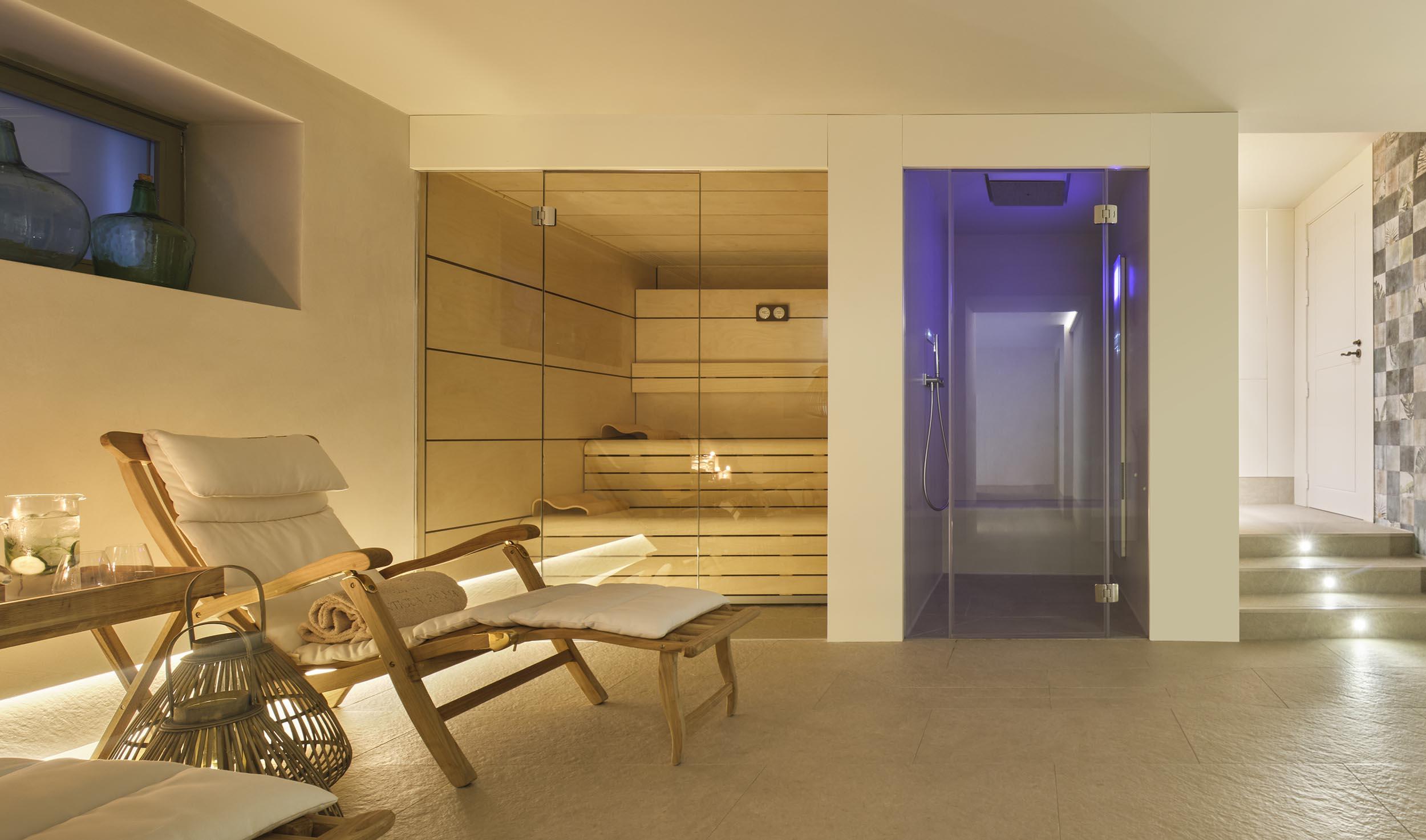 Hotel Antigua Palma - Casa Noble Εξωτερικό φωτογραφία A modern steam room