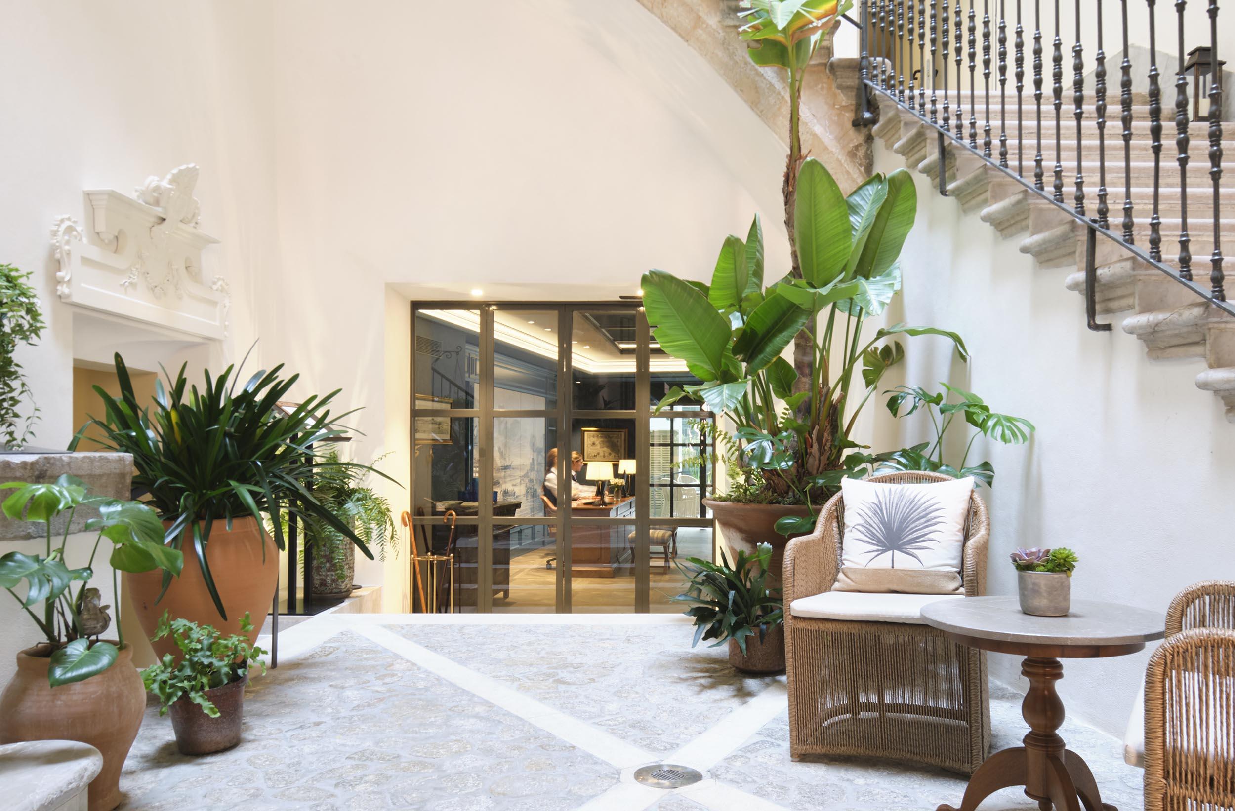 Hotel Antigua Palma - Casa Noble Εξωτερικό φωτογραφία Interior of the hotel