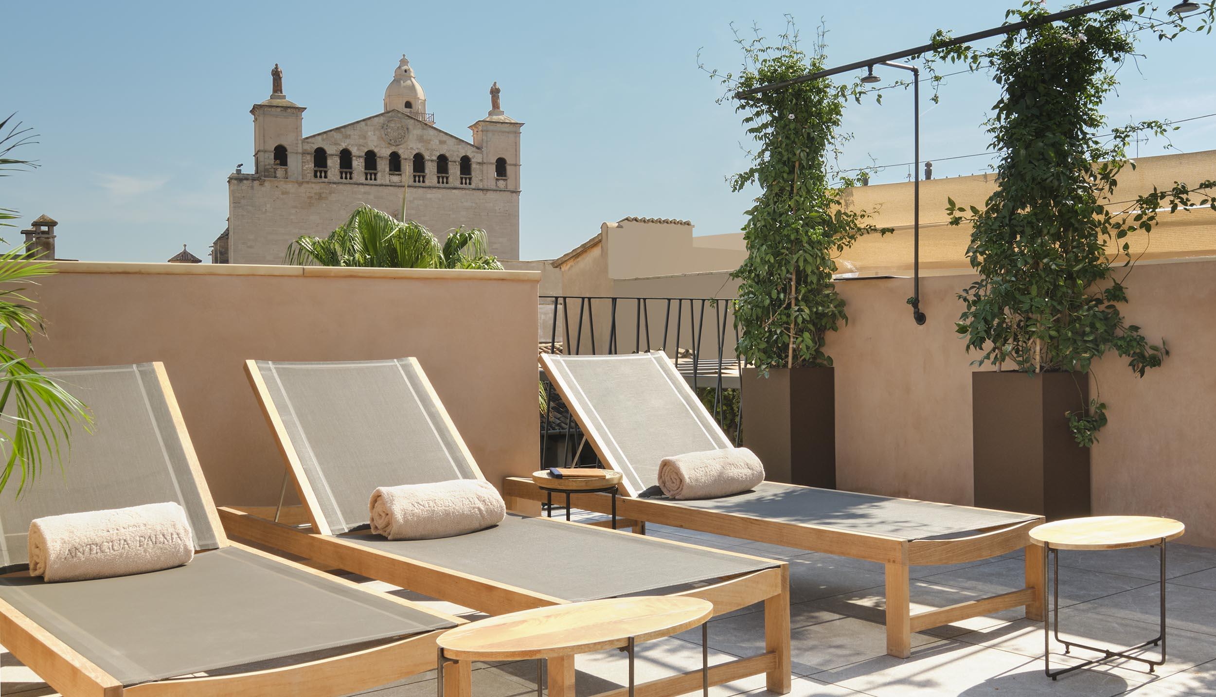 Hotel Antigua Palma - Casa Noble Εξωτερικό φωτογραφία Rooftop pool