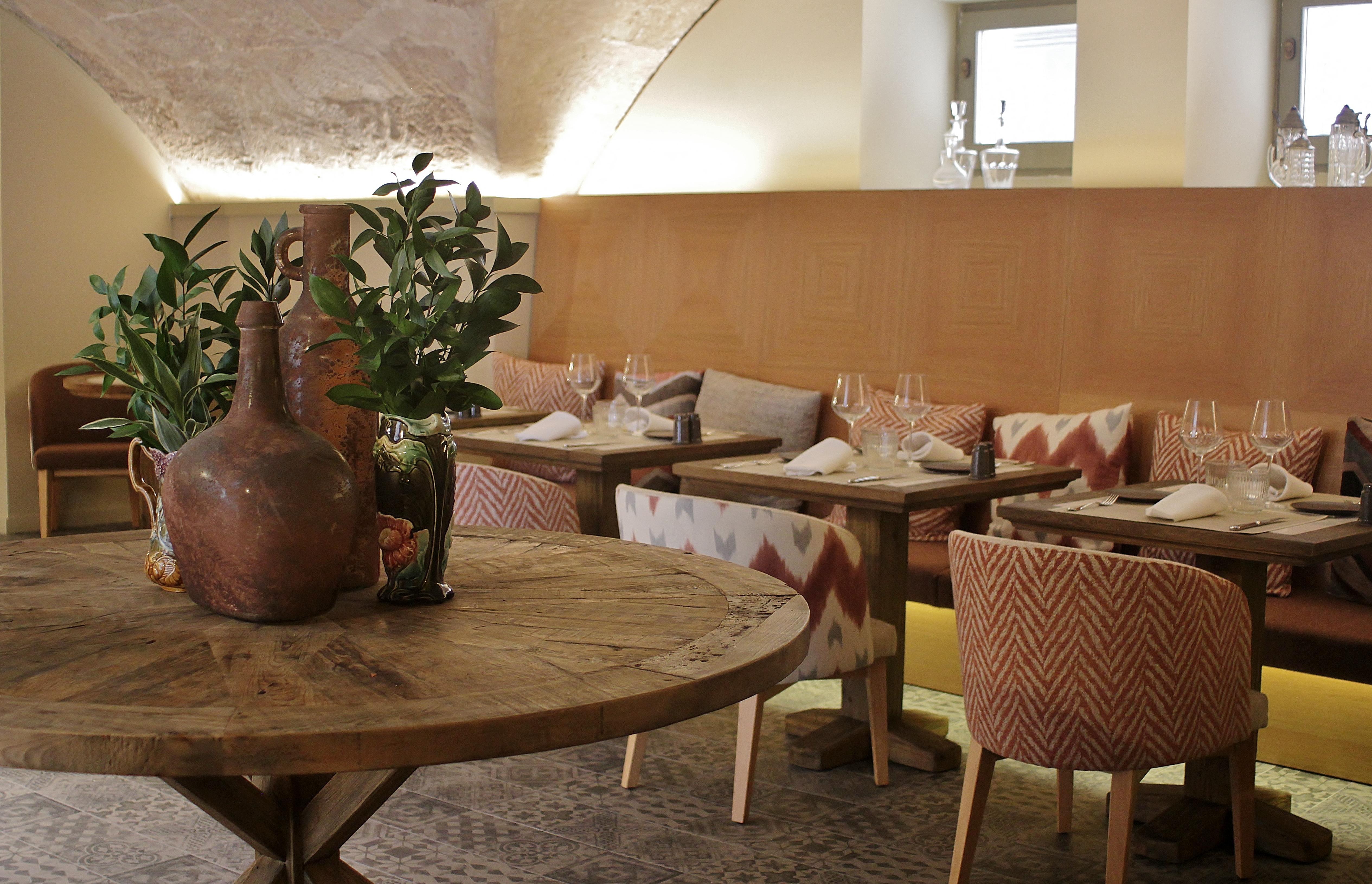Hotel Antigua Palma - Casa Noble Εξωτερικό φωτογραφία Interior of the restaurant