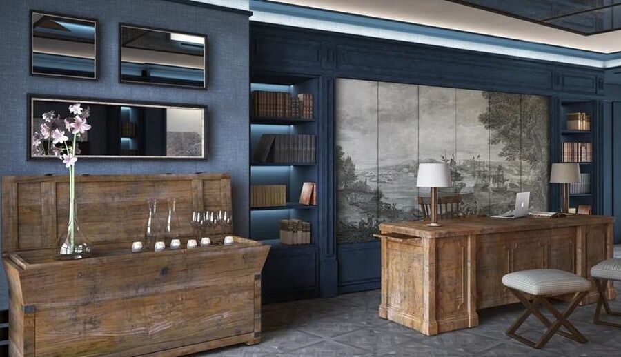 Hotel Antigua Palma - Casa Noble Εξωτερικό φωτογραφία Interior of the library