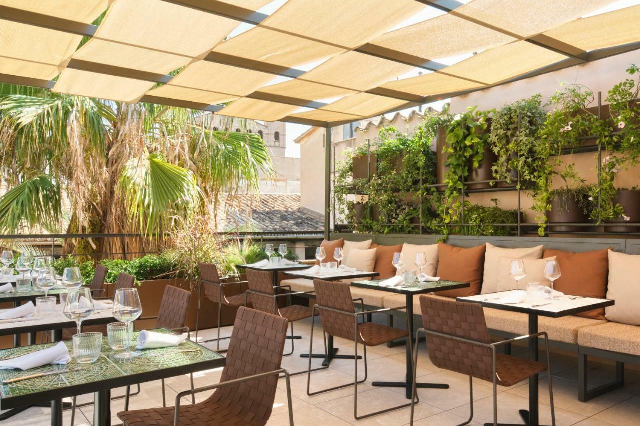 Hotel Antigua Palma - Casa Noble Εξωτερικό φωτογραφία The restaurant's terrace