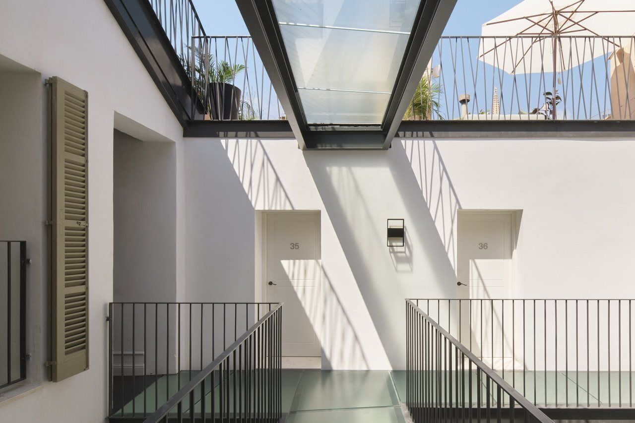 Hotel Antigua Palma - Casa Noble Εξωτερικό φωτογραφία Interior of the building